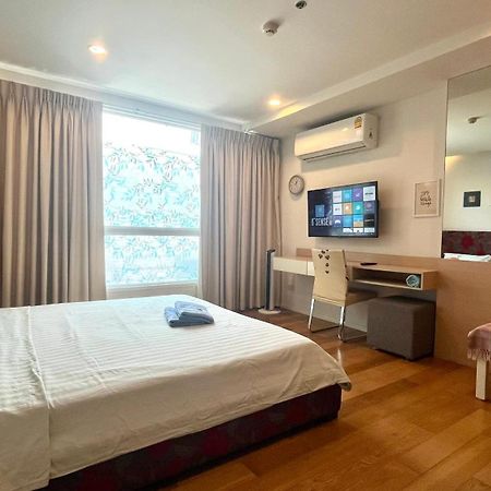 Cozy Studio Walk To Bts Free Wi-Fi Great Location Bangkok Exteriér fotografie