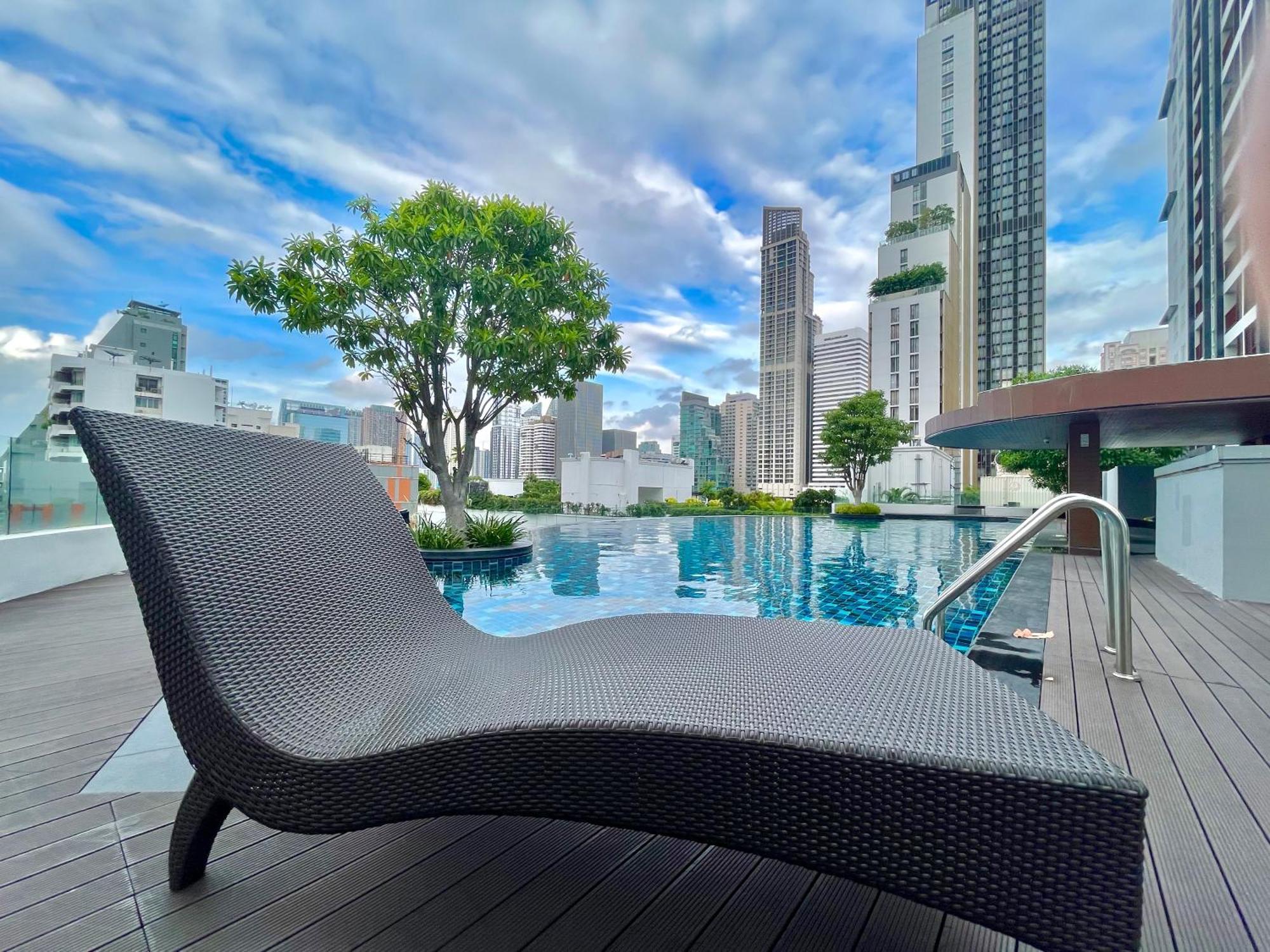 Cozy Studio Walk To Bts Free Wi-Fi Great Location Bangkok Exteriér fotografie